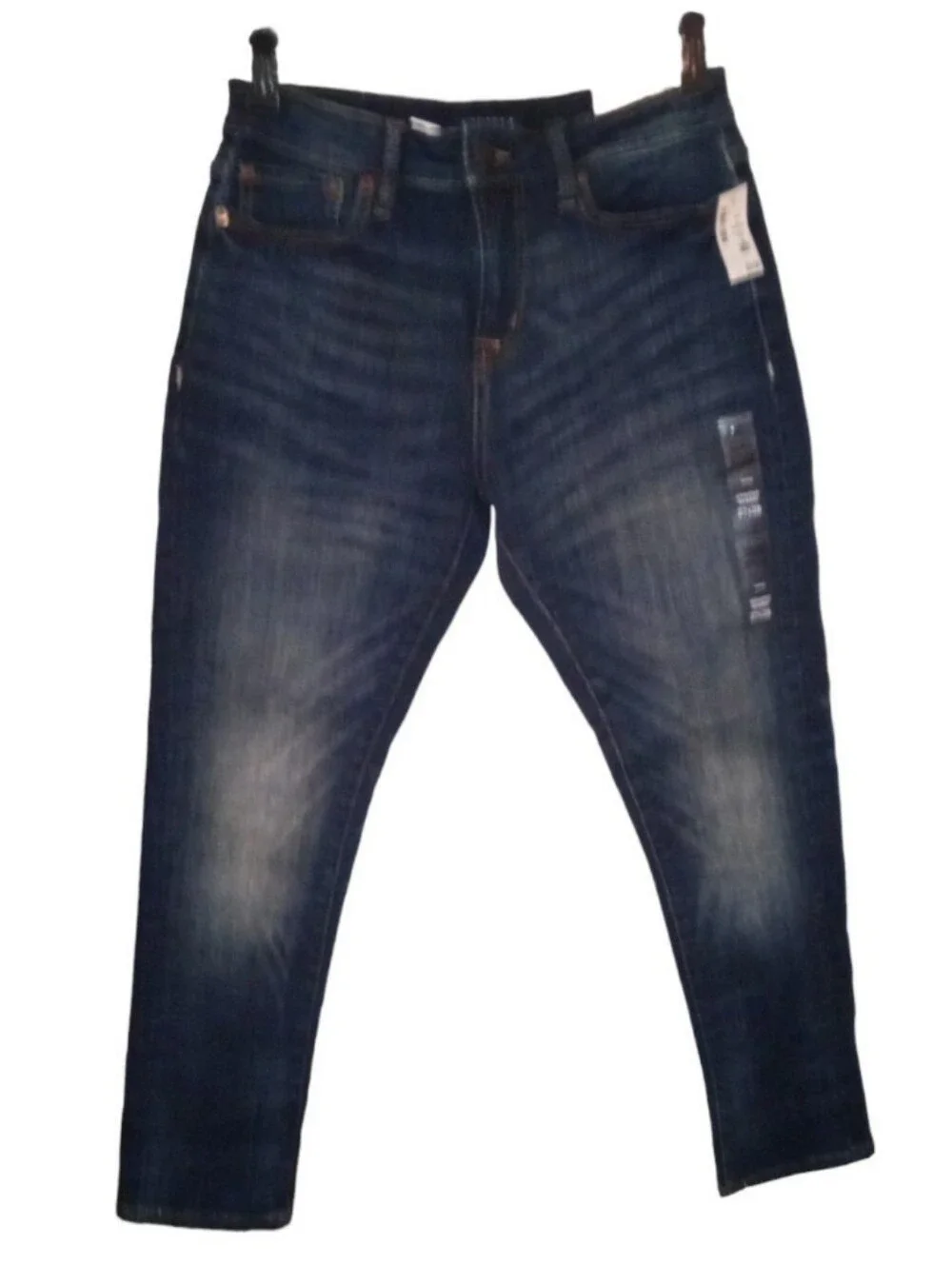 New Aeropostale Premium Max Stretch Athletic Skinny Denim Blue Jeans W27 L28